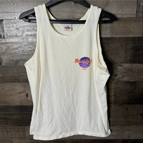 SOLD VTG Hard Rock Cafe USA Tank Top Large - Picture 1 of 3